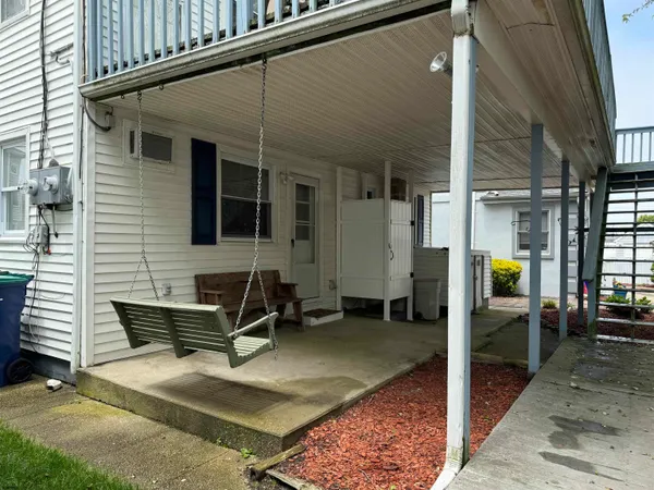a view of a house with sitting area