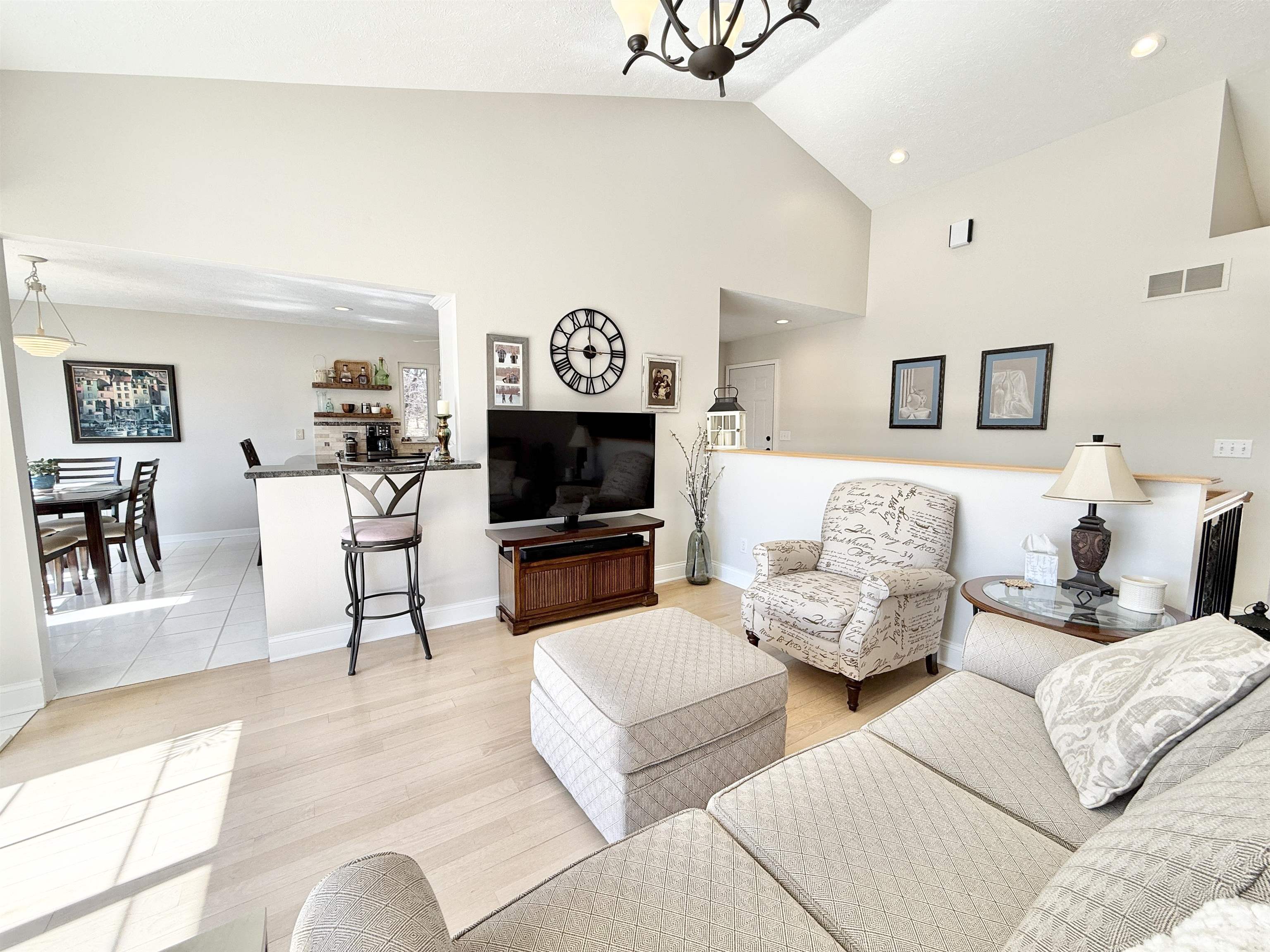 7188 Edwardsville Road Rockford, IL 61102 - Photo 11 of 73 a living room with furniture and a flat screen tv