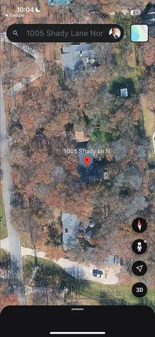 a bird view of a house