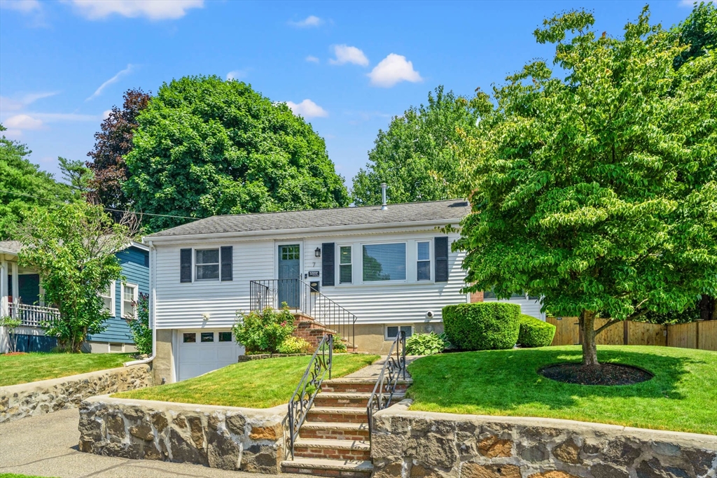 7 Leonard Circle Medford, MA 02155 - Photo 31 of 33 a view of a house with a yard