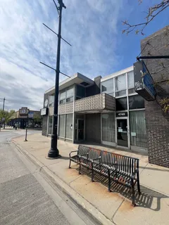 a view of a roof deck