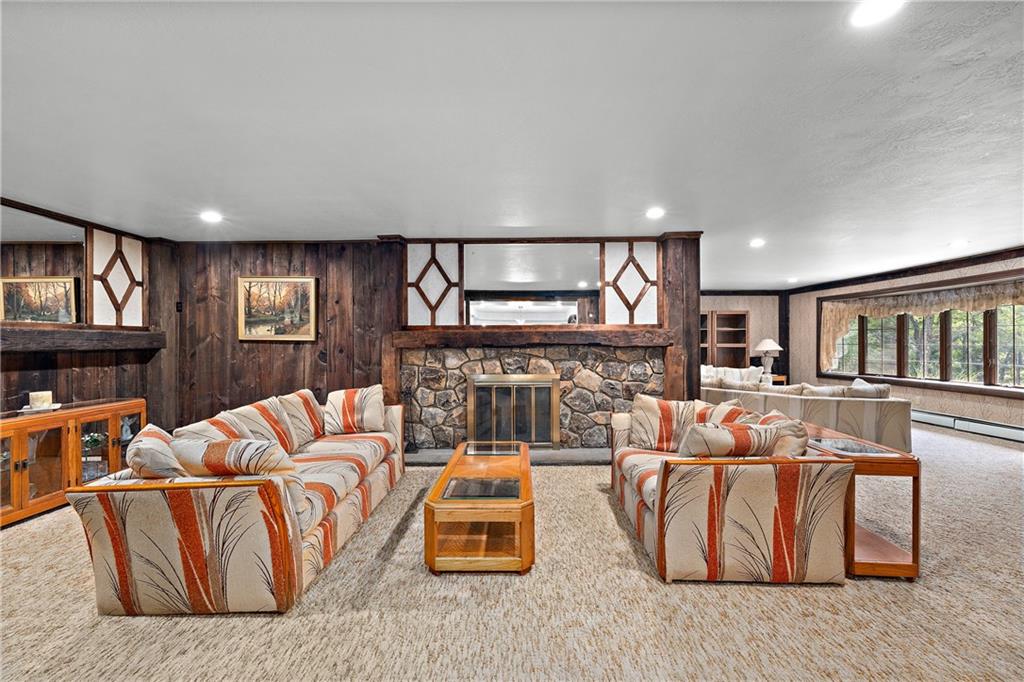 114 Pine Manor Sewickley, PA 15143 - Photo 10 of 40 a living room with furniture and a fireplace