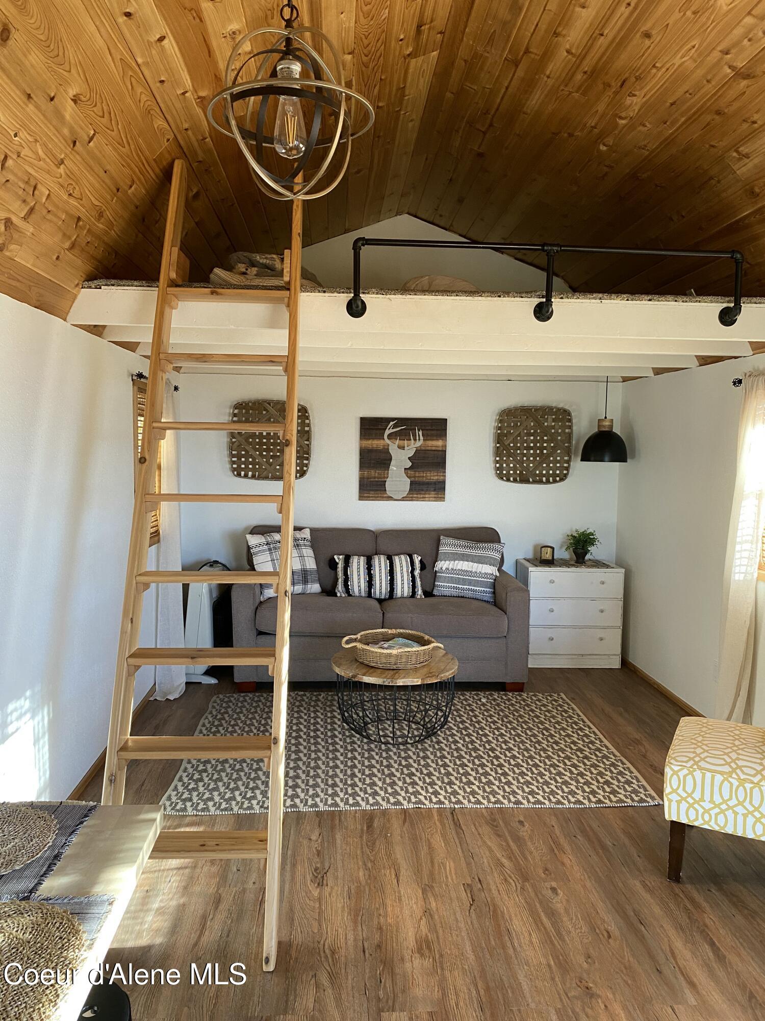 Nka South Mellick Road Post Falls, ID 83854 - Photo 3 of 7 Living Room and Loft Space