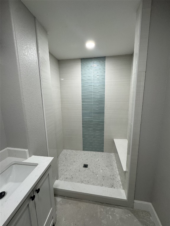 4926 West Old Lockhart Road Muldoon, TX 78949 - Photo 11 of 19 a bathroom with a sink and a mirror