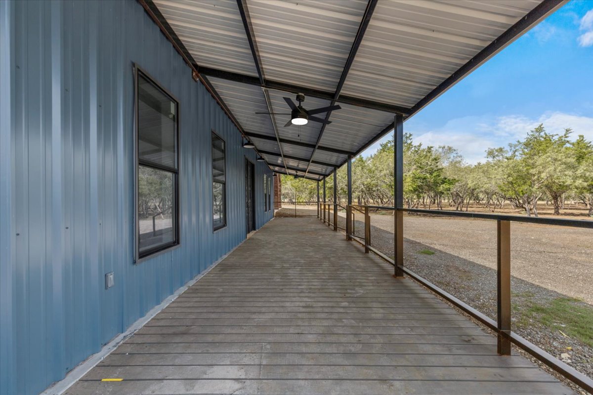 4926 West Old Lockhart Road Muldoon, TX 78949 - Photo 4 of 19 Covered patio