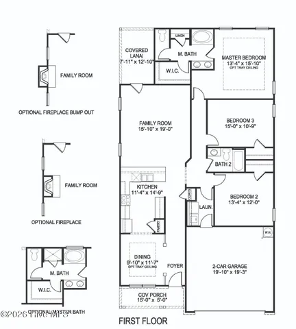 $344,350 | 809 Hidden Brg Drive, Jacksonville, NC 28546