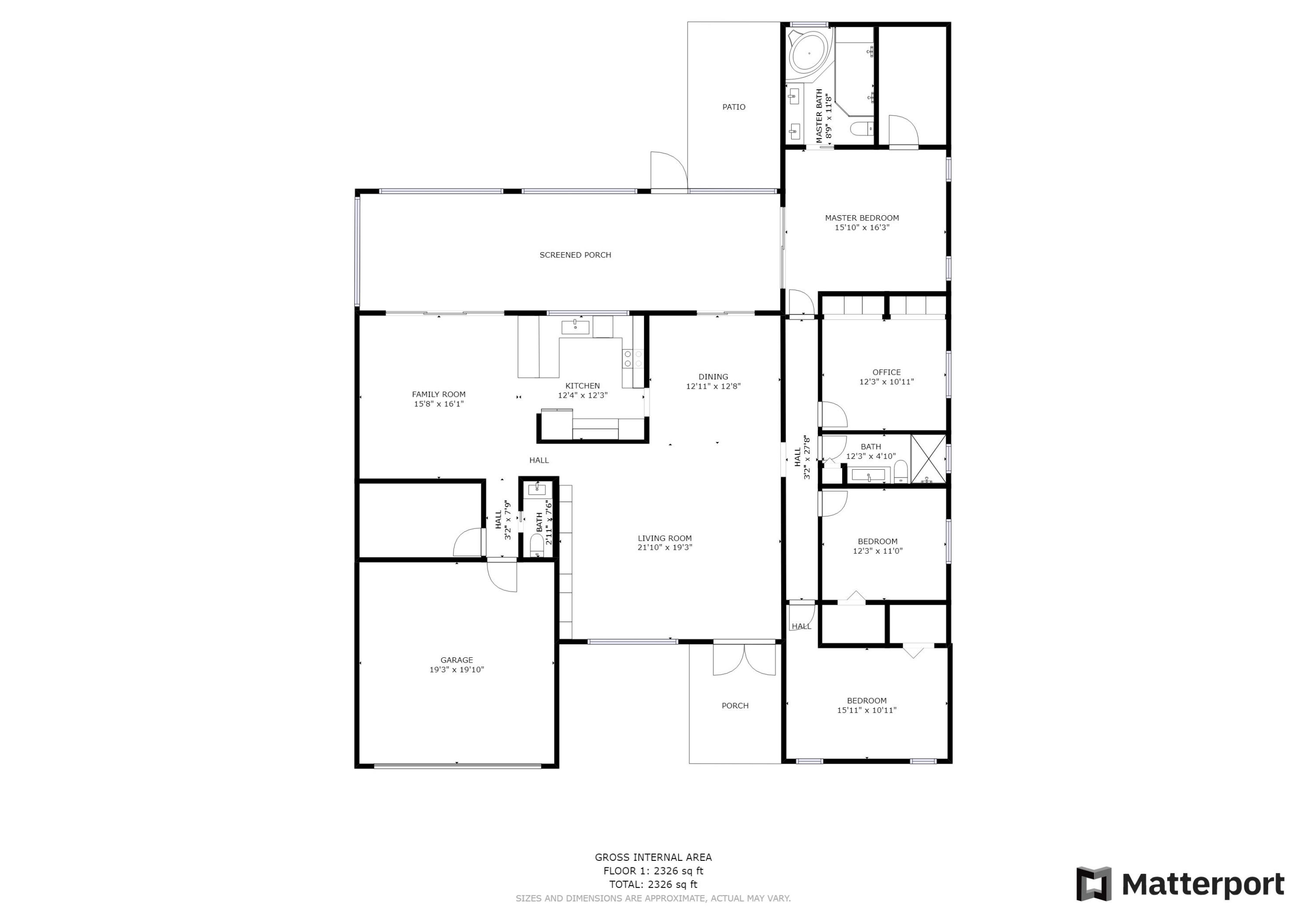 2408 Northwest 26th Street Boca Raton, FL 33431 - Photo 37 of 37 Floor Plan
