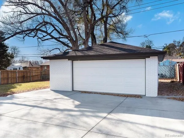 a view of a house with a patio