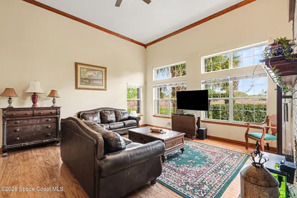 a room with furniture and window