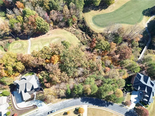a view of a garden with flowers