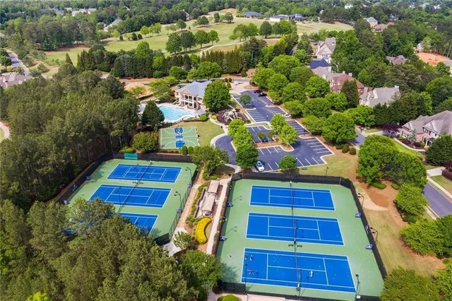 swimming pool with outdoor seating and outdoor space