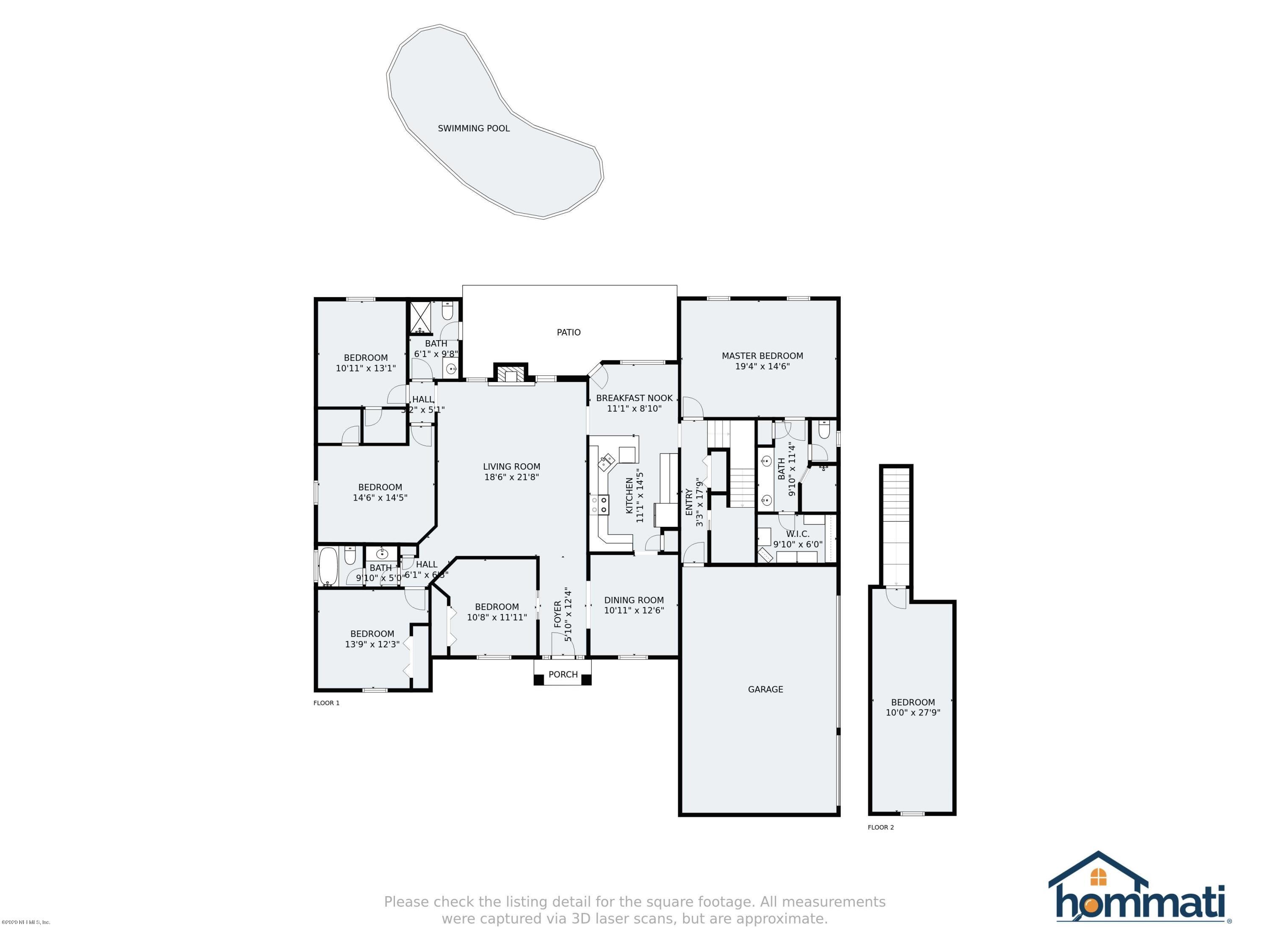 1412 Perth Road Jacksonville, FL 32221 - Photo 54 of 54 Floor Plan