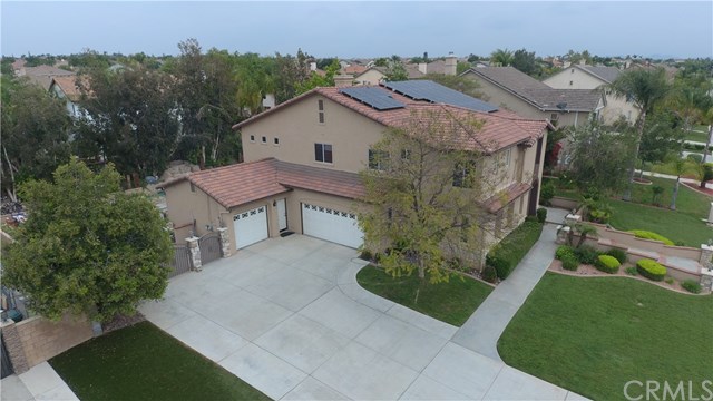 8546 Millpond Place Riverside, CA 92508 - Photo 57 of 60 an aerial view of houses with yard
