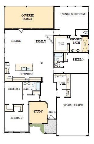 15717 Terracotta Terrace Lane Conroe, TX 77302 - Photo 48 of 48 The success of a floor plan is the way you can move through it…You’ll be amazed at how well this home lives…We call it traffic patterns.