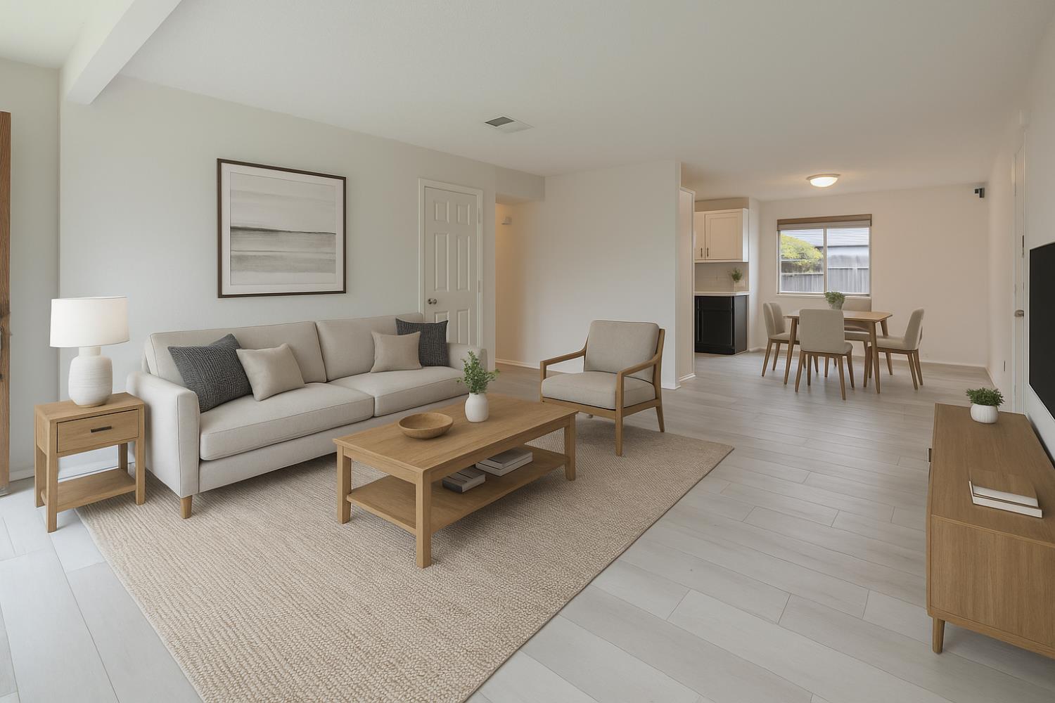 559 Perry Avenue Corcoran, CA 93212 - Photo 3 of 12 a living room with furniture and a table