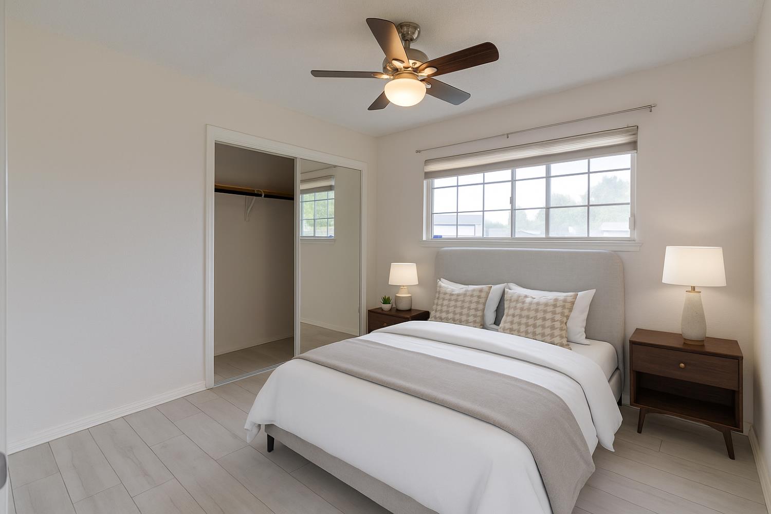 559 Perry Avenue Corcoran, CA 93212 - Photo 9 of 12 a bedroom with a bed and a window