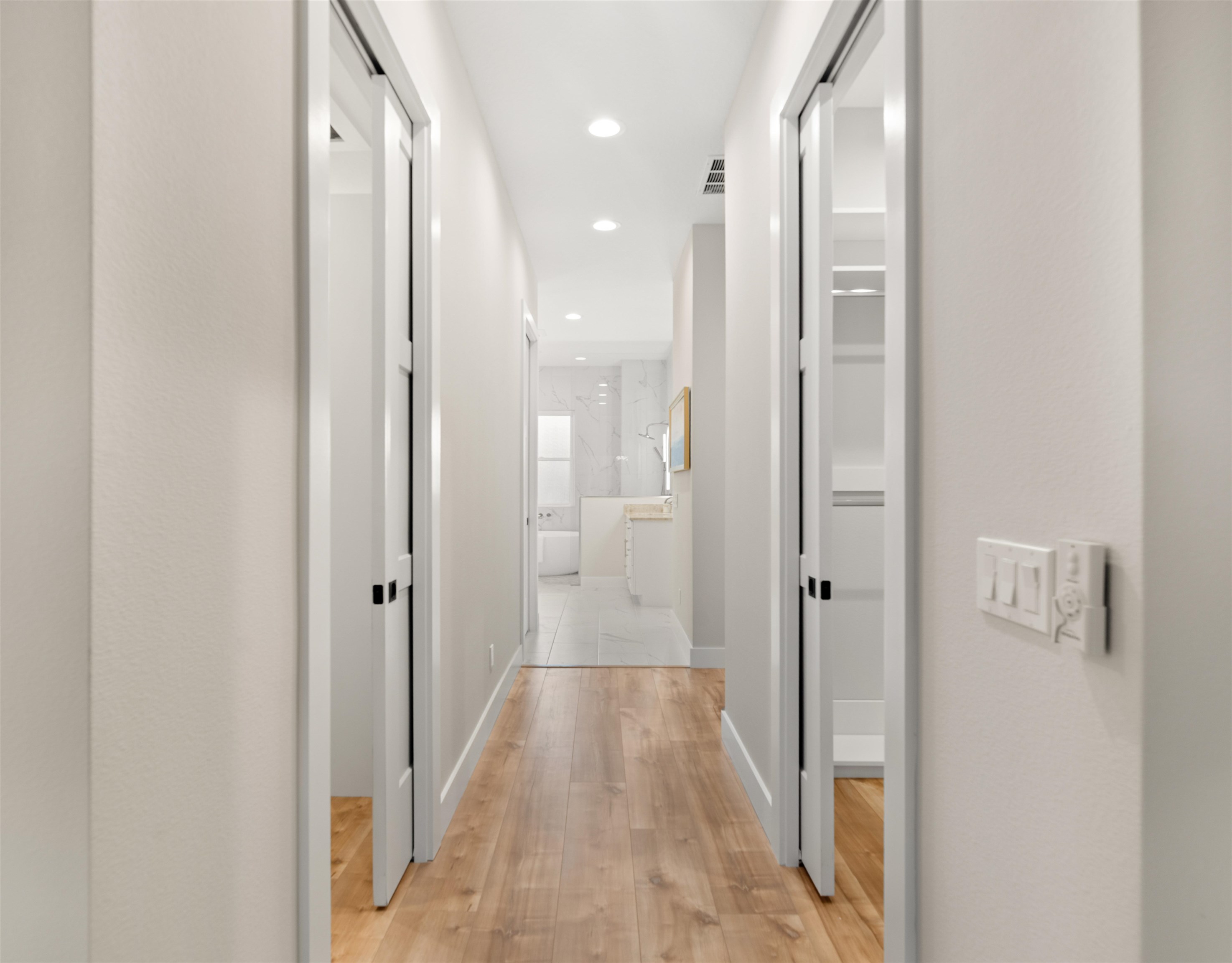 2549 Palm Avenue Flagler Beach, FL 32136 - Photo 18 of 70 a view of a bathroom from a hallway