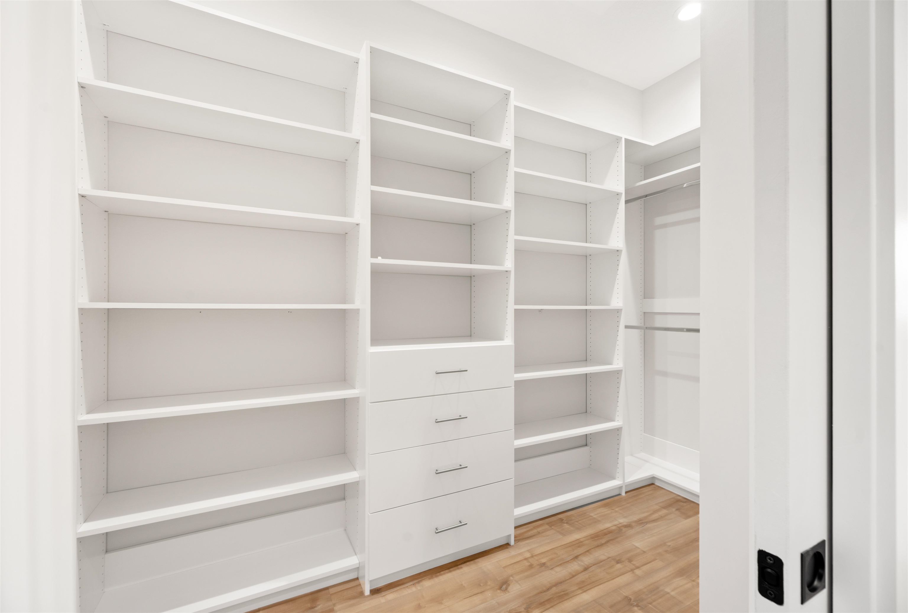 2549 Palm Avenue Flagler Beach, FL 32136 - Photo 26 of 65 a view of walk in closet with empty racks