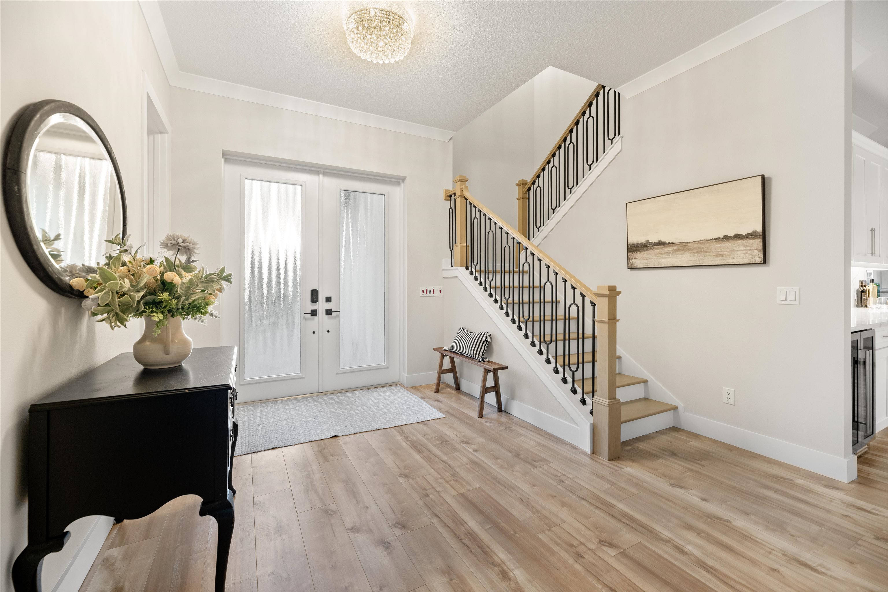 2549 Palm Avenue Flagler Beach, FL 32136 - Photo 30 of 70 a view of entryway with wooden floor