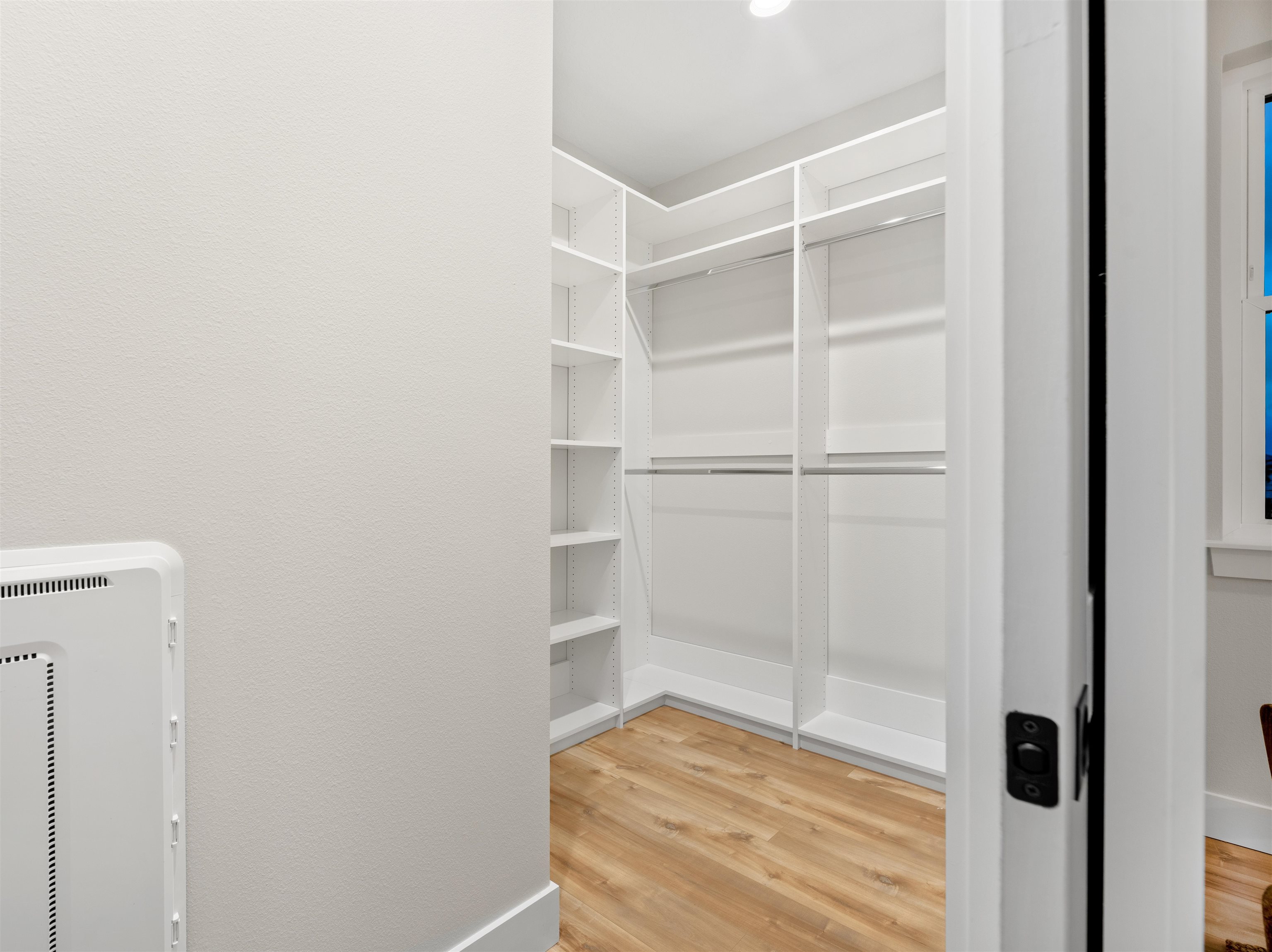 2549 Palm Avenue Flagler Beach, FL 32136 - Photo 66 of 70 Walk in closet featuring light wood finished floors
