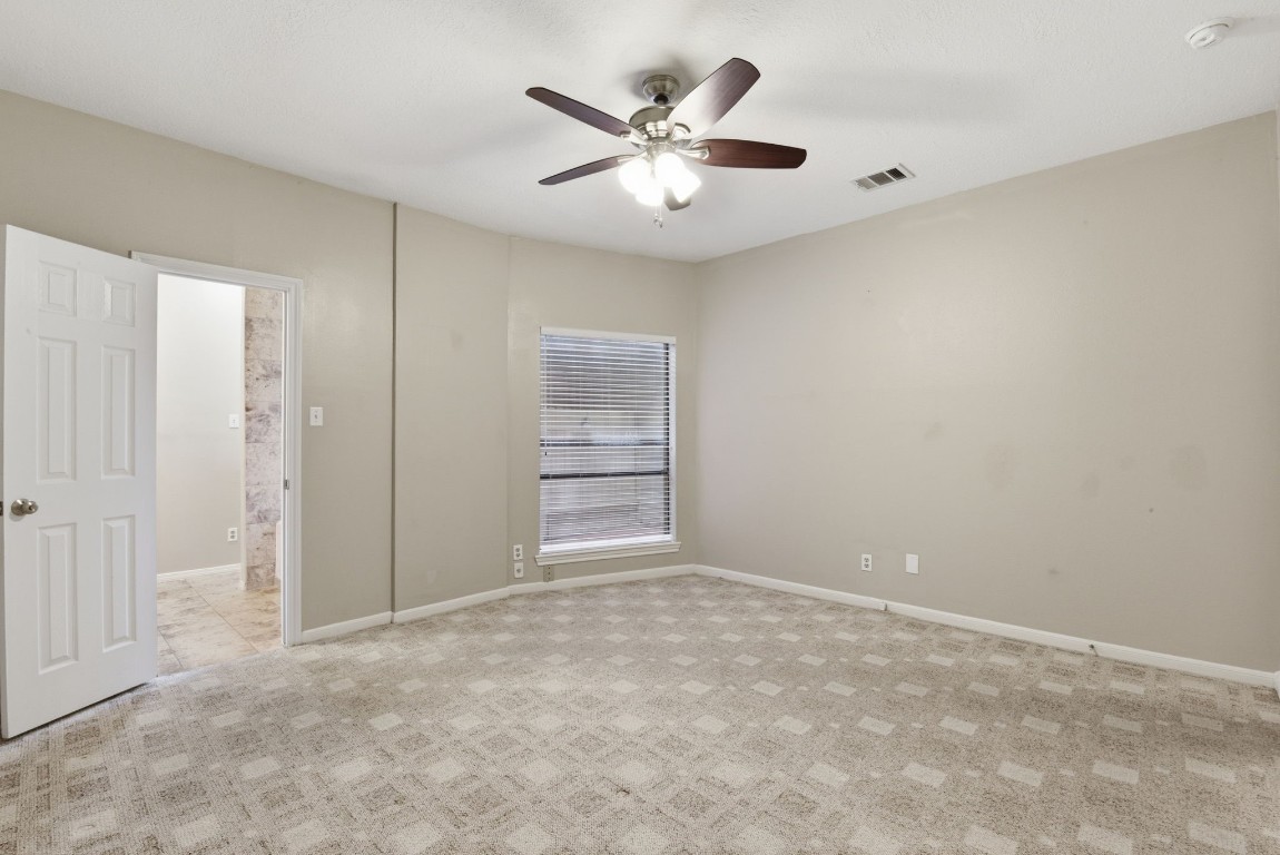 727 Bunker Hill Road, Unit 34 Houston, TX 77024 - Photo 27 of 50 View from primary bedroom looking out toward the dining area on the main floor