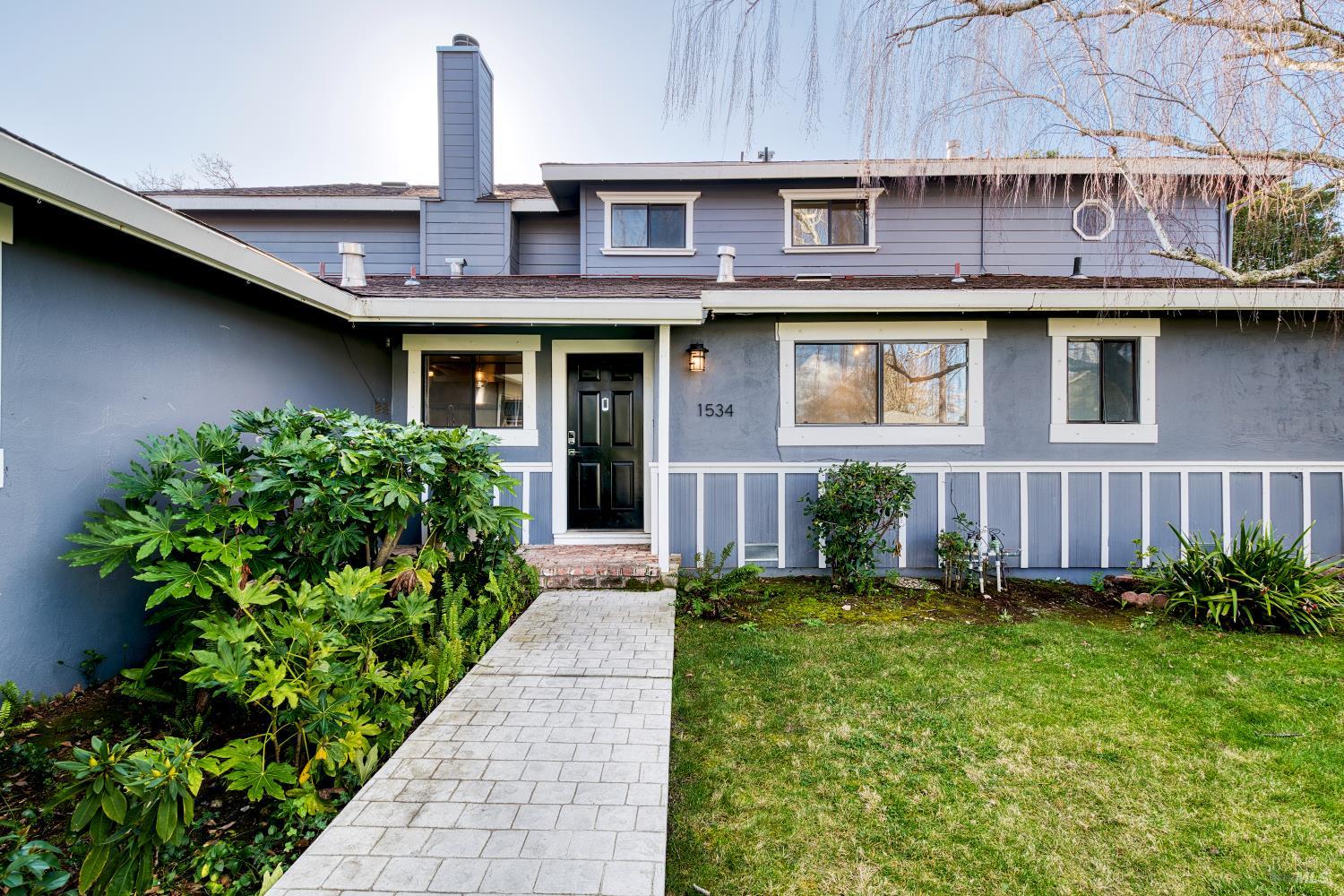 1534 Buchanan Street Novato, CA 94947 - Photo 3 of 30 a front view of a house with garden
