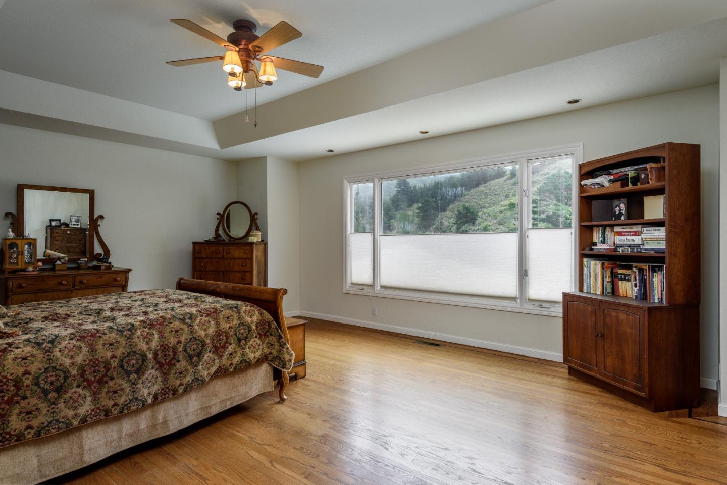 364 Genevieve Avenue Pacifica, CA 94044 - Photo 13 of 24 a bedroom with a bed furniture and a large window