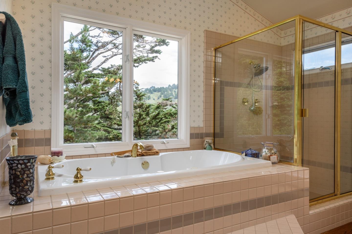 364 Genevieve Avenue Pacifica, CA 94044 - Photo 15 of 24 a bath tub sitting next to a window