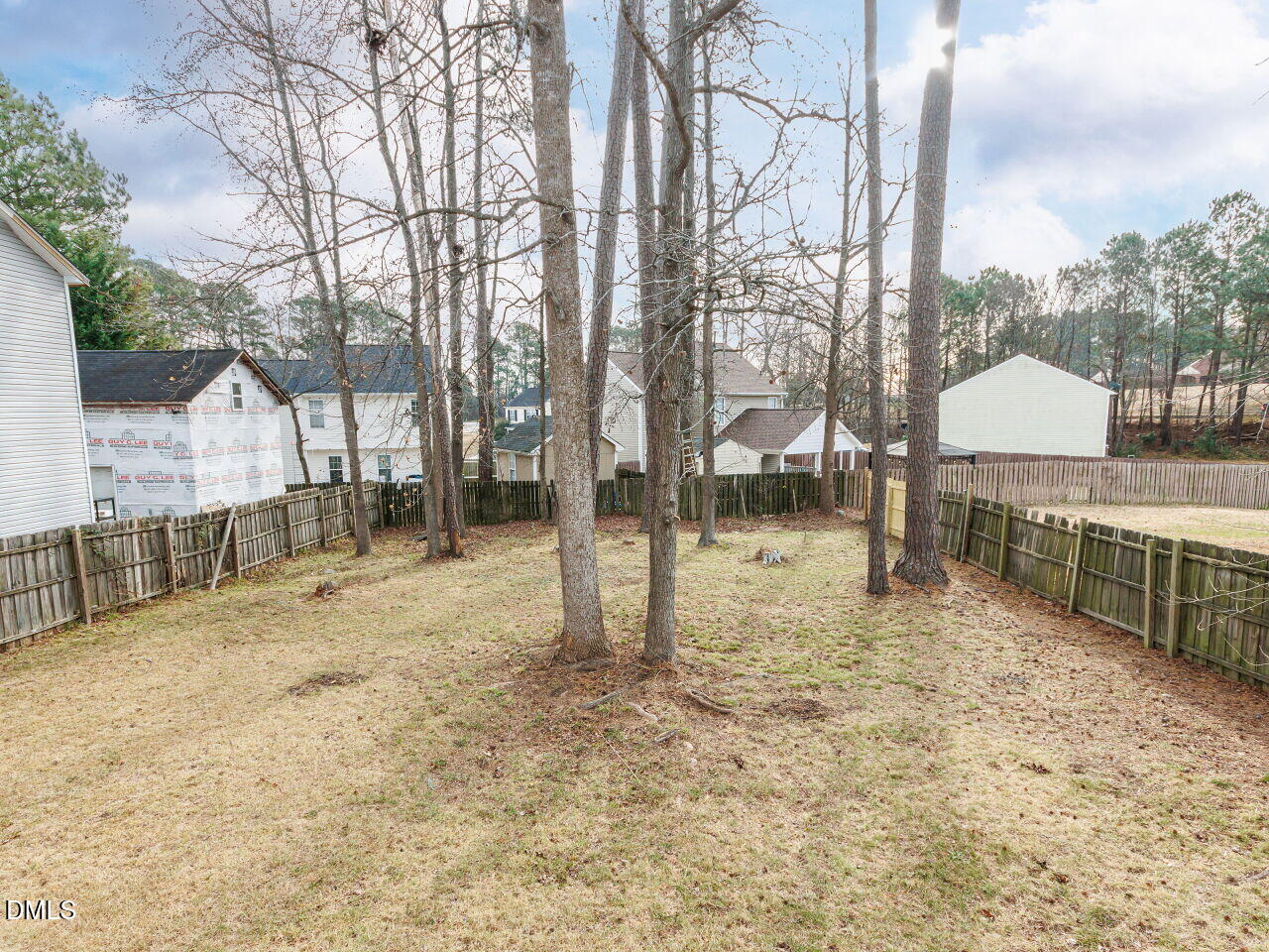 3712 Old Coach Road Raleigh, NC 27616 - Photo 29 of 34 Huge fenced in yard with a few trees