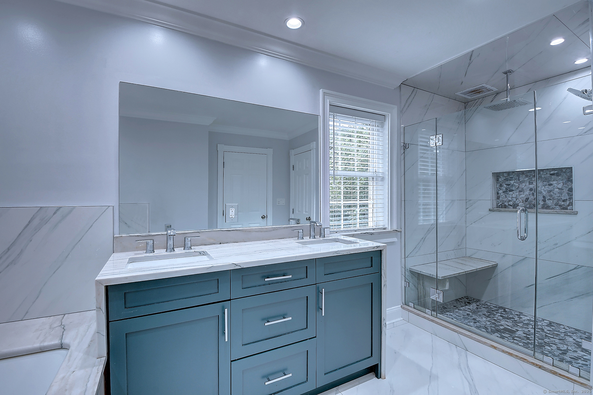 631 High Street Naugatuck, CT 06770 - Photo 27 of 36 a bathroom with a sink and a mirror