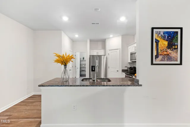 a view of a living room