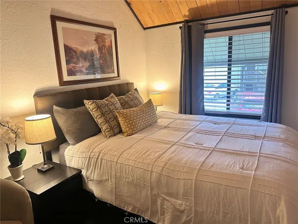 a view of a wooden fence