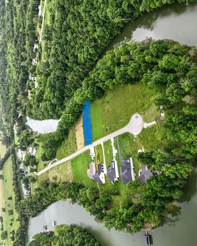 a view of a fence in a yard
