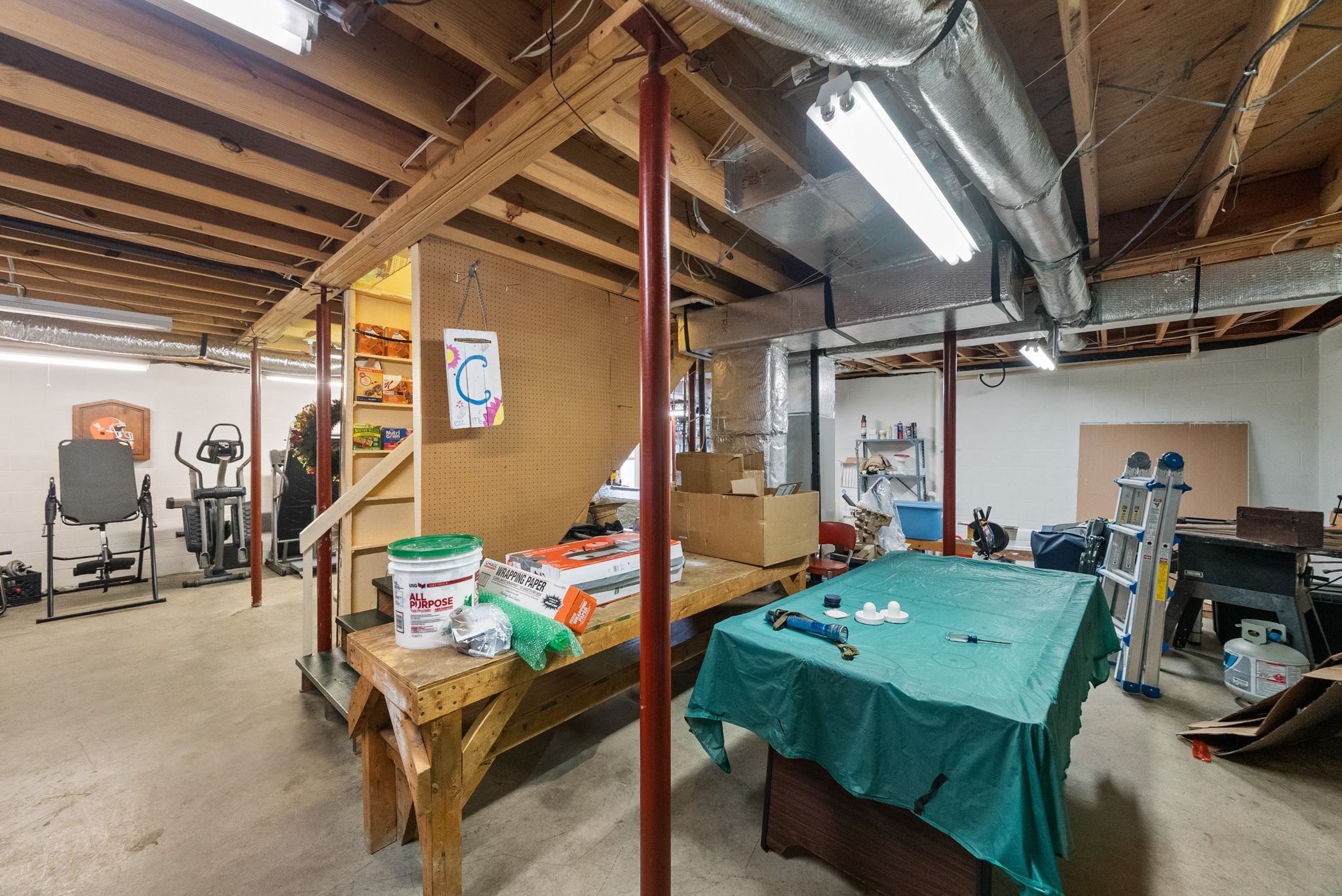 915 Rocky Hollow Road Erin, TN 37061 - Photo 30 of 49 a view of a room with gym equipment