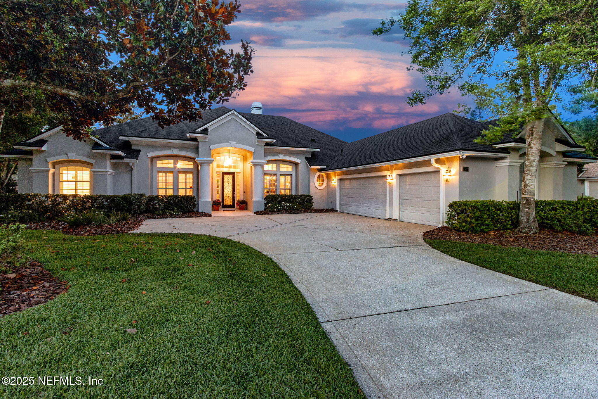 724 Piney Place St. Johns, FL 32259 - Photo 62 of 103 Front at dusk