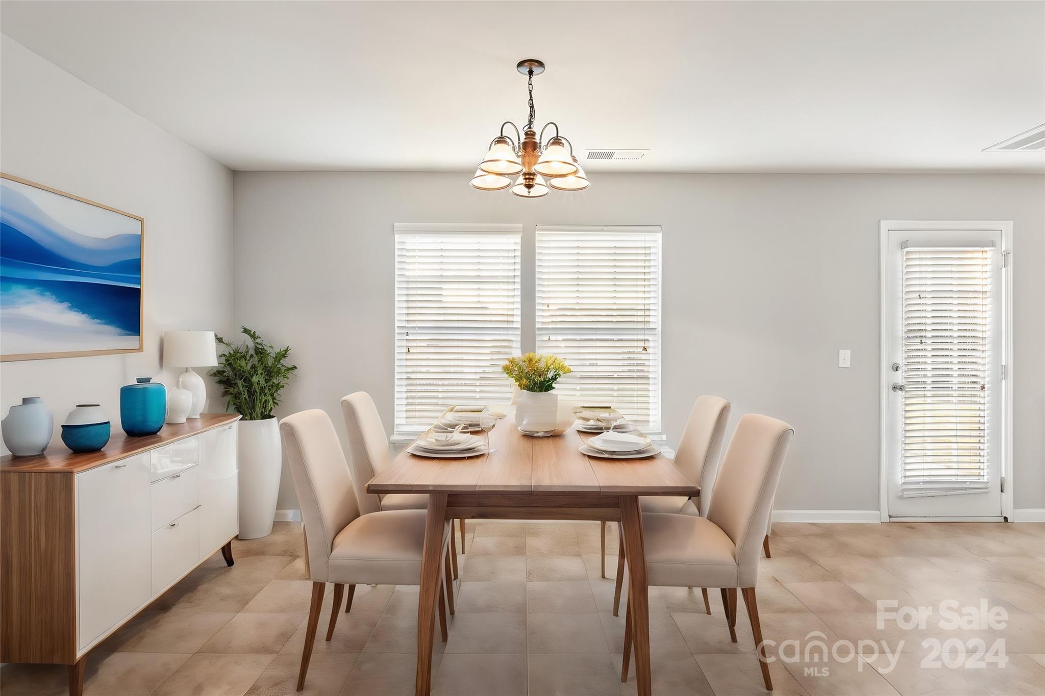 4071 Clover Road Northwest Concord, NC 28027 - Photo 14 of 43 a view of a dining room with furniture window and outside view