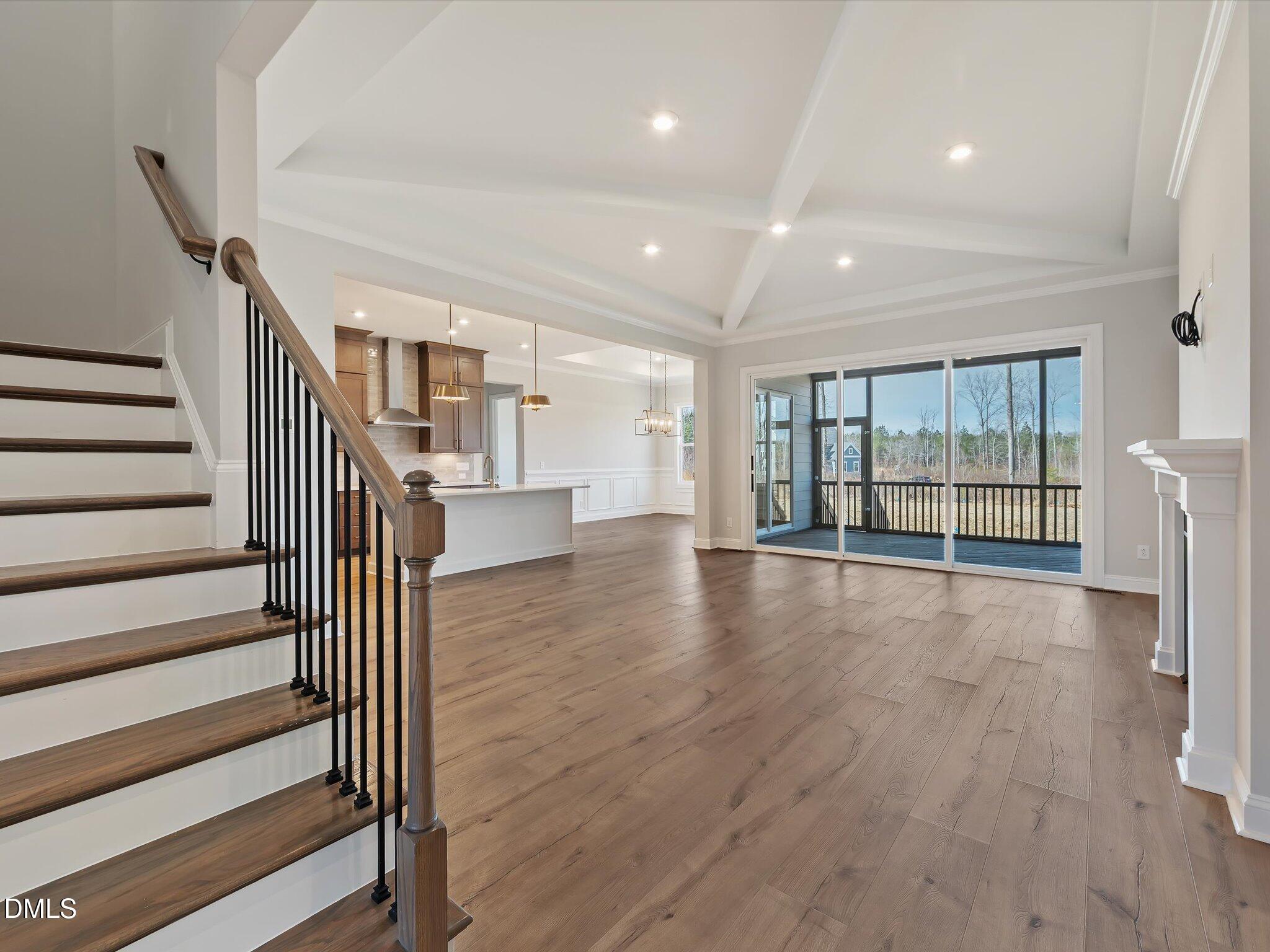 334 Conner Rdg Road Efland, NC 27243 - Photo 10 of 20 19-Staircase_Living Room