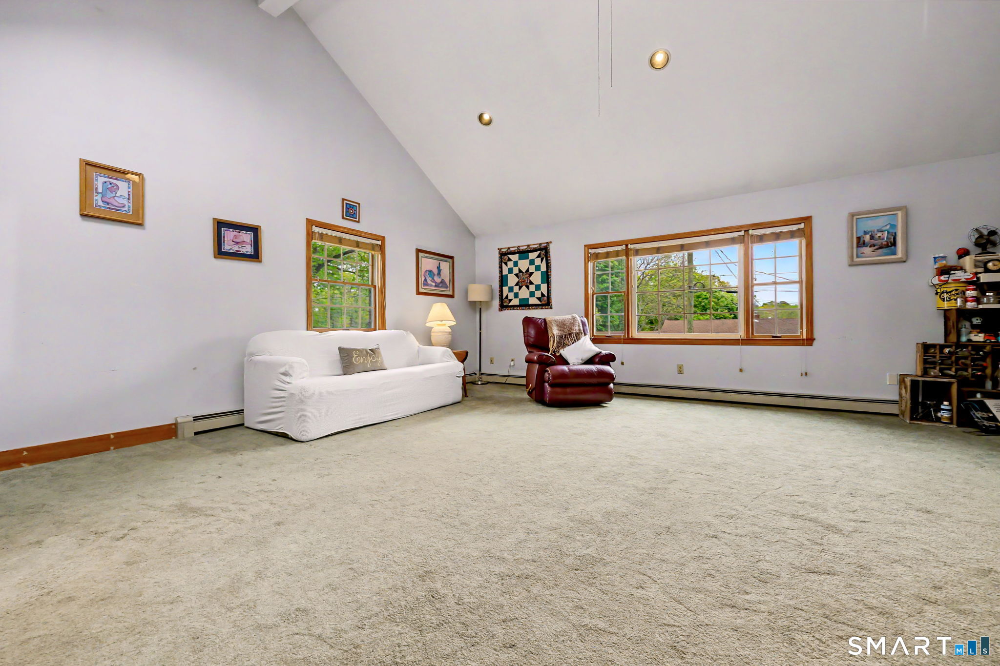 7 Merrill Road Trumbull, CT 06611 - Photo 19 of 40 a living room with furniture and a window