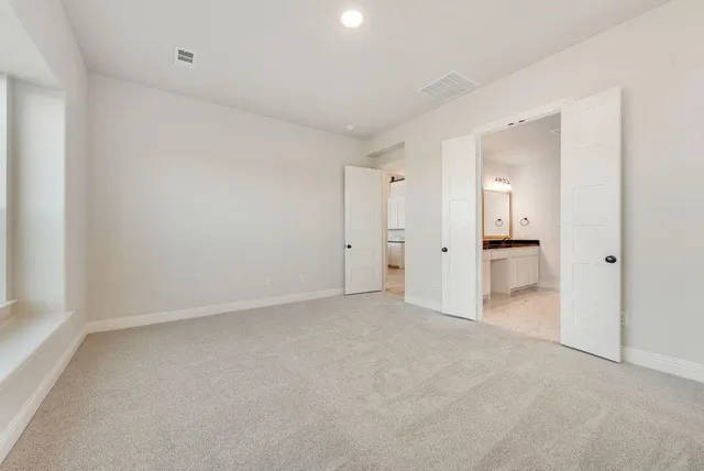 a view of empty room