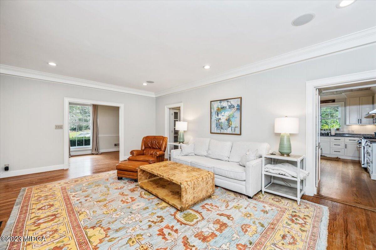 4163 Canyon Road Macon, GA 31210 - Photo 9 of 20 a bedroom with furniture and wooden floor