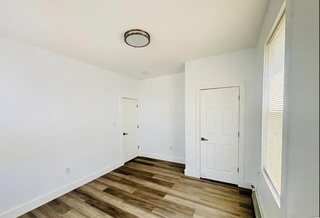 a view of wooden floor