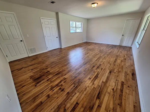 a view of empty room