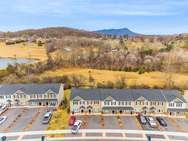 a view of city with ocean