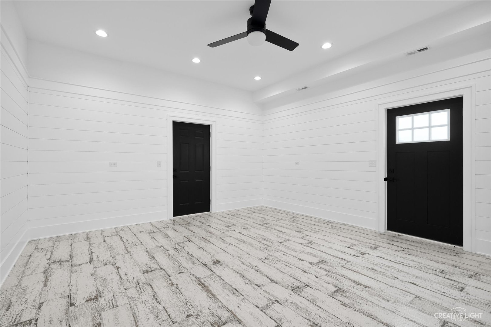 4764 Minooka Road Minooka, IL 60447 - Photo 15 of 39 a view of empty room with wooden floor