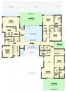 a picture of a floor plan