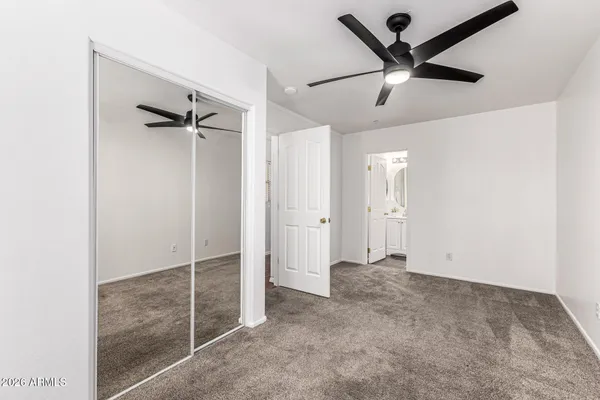 a view of empty room
