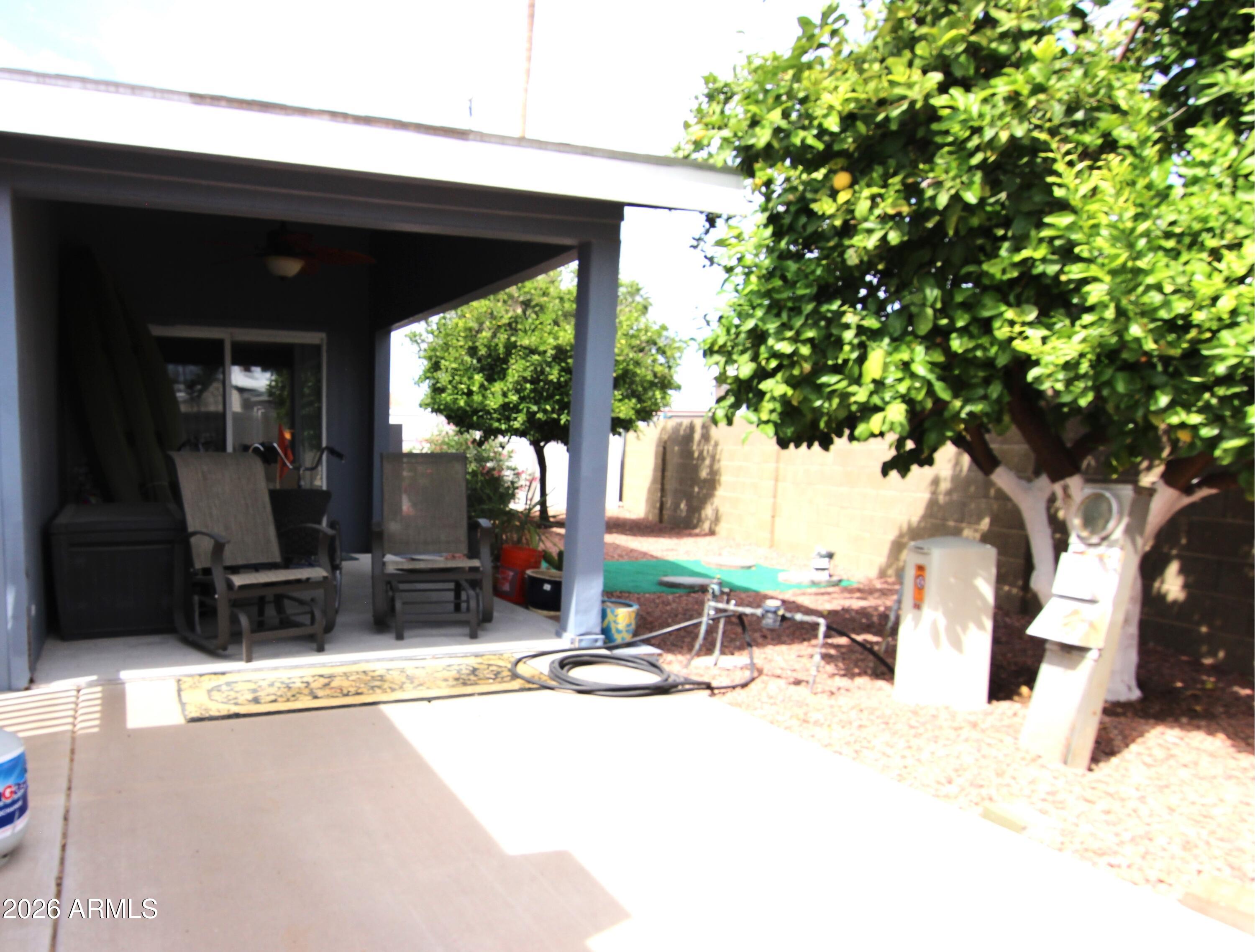 201 South Greenfield Road, Unit 268 Mesa, AZ 85206 - Photo 18 of 22 a view of the terrace