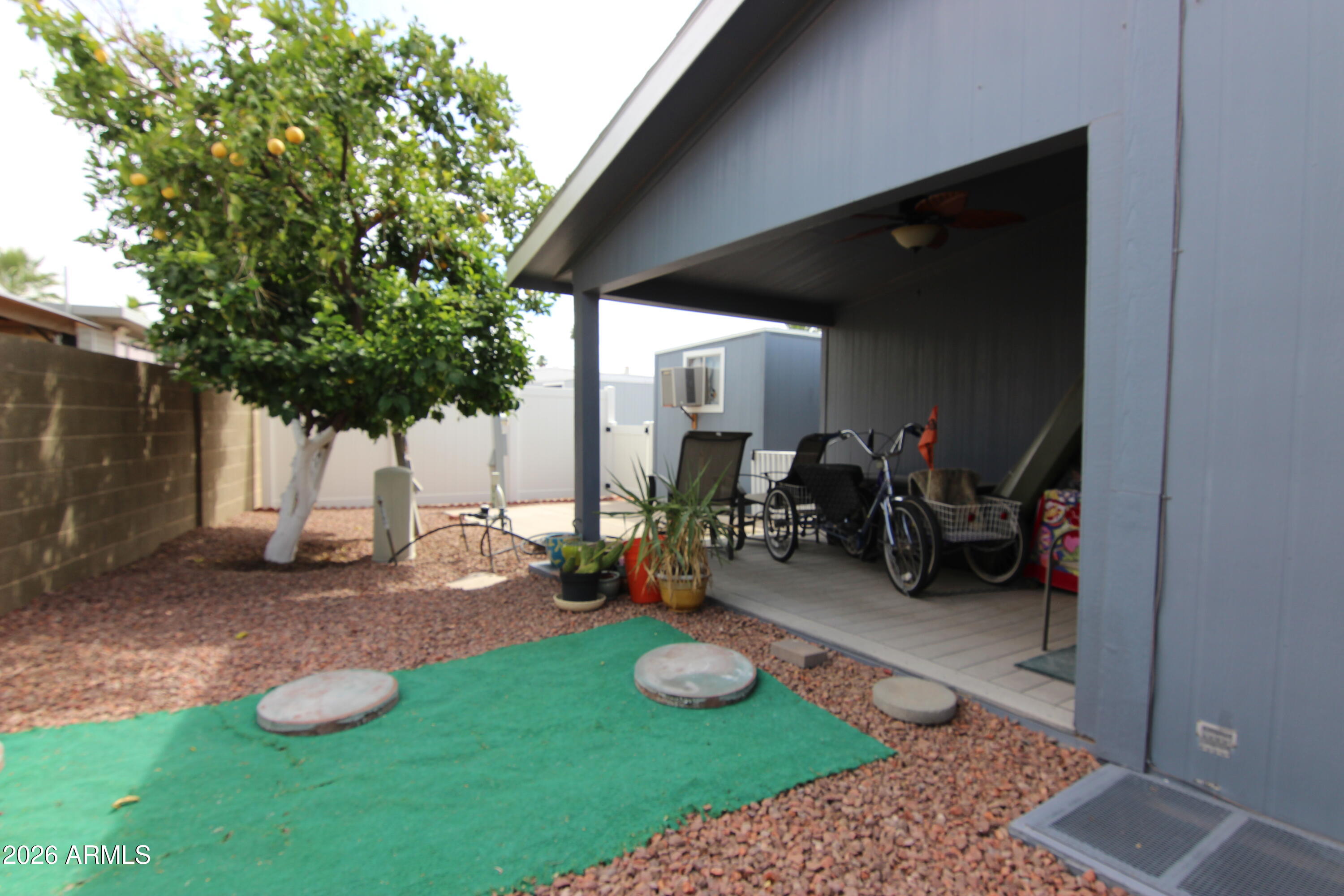 201 South Greenfield Road, Unit 268 Mesa, AZ 85206 - Photo 20 of 22 a view of yard with patio