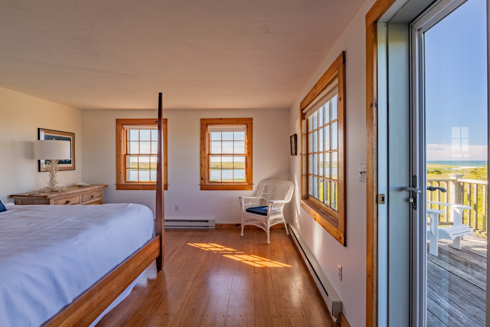 41 West Miacomet Road Nantucket, MA 02554 - Photo 12 of 23 a bedroom with bed and a window