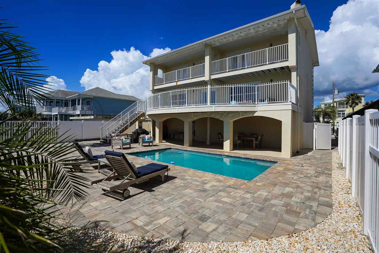 5072 Atlantic View St. Augustine, FL 32080 - Photo 36 of 40 a front view of a house with swimming pool